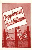 Jegyezzetek Hadikölcsönt! / WWI Hungarian military war loan propaganda s: Bér