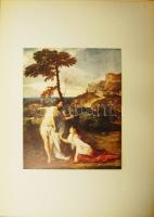 1928 Klasszikus képtár Rennaisance mesterek 60 festmény és elemző-magyarázó szövegek nagy alakú albu...