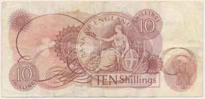 Nagy-Britannia 1962-1966. 10Sh Szign.: J. Q. Hollom T:III
Great Britain 1962-1966. 10 Shillings Sig...