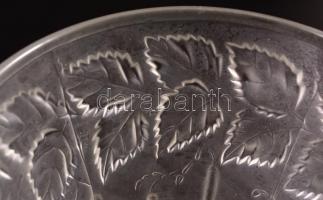 Inwald Barolac levels váza, formába öntött, jelzés nélkül, apró karcolásokkal, m: 16,5 cm, d:16 cm