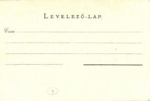 Eger, Egri Lyceum Akadémia. Baross nyomda, Art Nouveau, floral