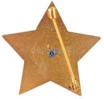 ~1970. "A Szocialista Kultúráért" zománcozott fém kitüntetés tokban T:2