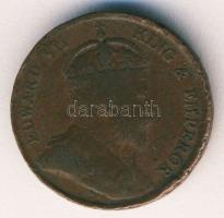 Straits Settlements 1908. 1/4c T:3/3- ph