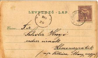 1900 Bártfafürdő, Bardejovské Kúpele, Bardiov; Deák és Széchenyi szálloda, Tachy udvar az Eschwig-fé...