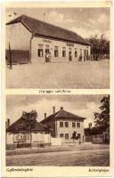 Győrsövényház, Községháza, Hangya Szövetkezet székháza, kocsmája és üzlete. A Hangya Szövetkezet saját kiadása
