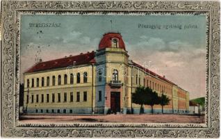Beregszász, Berehovo; Pénzügyigazgatóság palota. Farkas és Földes kiadása / palace of the Financial directorate