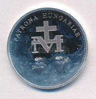 DN "Magyarok Nagyasszonya" Ag emlékérem eredeti dísztokban (10,02g/0.999/30mm) T:PP fo.
N...