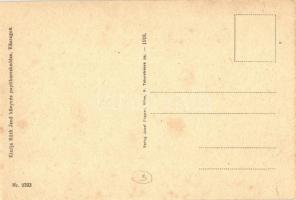 Kőszeg, Kőszeg főtere a múlt században, Popper Jakab posztó, vászon és divat üzlete. Verlag Josef Po...