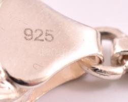 Ezüst(Ag) extravagáns verlauf karkötő, jelzett, h: 21 cm, nettó: 37,5 g