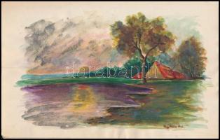 1921-1922 Régi emlékkönyv, érdekes bejegyzésekkel, rajzokkal