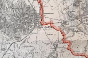 cca 1928 Sátoraljaújhely és Sárospatak környéke, térkép, 1:75000, M. Kir. Állami Térképészet, 47×60 ...