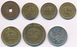 Vegyes: Jugoszlávia 1938. 25p-2D (6x) + Montenegró 1914. 20p Ni T:2,2-
Mixed: Yugoslavia 1938. 25 P...