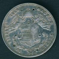 1869GYF 1Ft Ag "Angyalos" T:2/3 ly.
