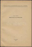 Dorogi Márton: Bőrből készült népi dohánytartók. Bp., 1958. Ethnographia. dedikált különlenyomat.