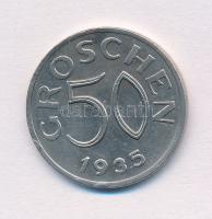 Ausztria 1935. 50gr Cu-Ni T:2 ph.
Austria 1935. 50 Groschen Cu-Ni C:XF edge error