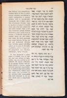 1935-1938 Rabbi Slomo Ganzfried: A Sulchan Aruch kivonata. 22.-24., 27., 32. füzetek. Fordította: Dr...