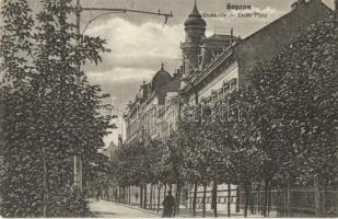 1920 Sopron, Deák tér. Kiadja Piri Dániel