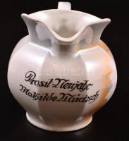 2 db tejkiöntő, matricás, jelzettek (Bohemia, Victoria), apró kopásokkal, különböző méretben