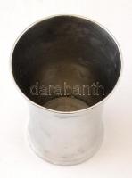 Ón keresztelőpohár, jelzett, d: 7,5 cm