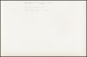 cca 1968 Kecskeméti szegénysoron, Kalocsai Rudolf (?-?) budapesti fotóriporter és fotóművész hagyaté...