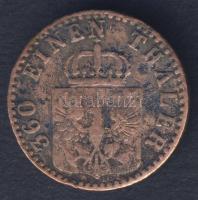 Német Államok/Poroszország 1863A 1Pf T:3