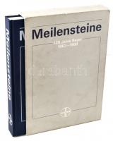 Verg, Erik: Meilensteine. Leverkusen, 1988, Bayer AG. Vászonkötésben, papír védőtokkal, jó állapotba...