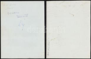 cca 1975 Zsigri Oszkár (1933-?): Erdő irtás, pecséttel jelzett, vintage fotóművészeti alkotás, 15x23...