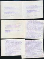 cca 1963 Budapest közlekedése, járművek, közlekedési helyzetek, 13 db vintage fotó, többsége felirat...