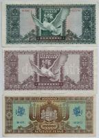 1915. 10K piros, függőleges "DEUTSCHÖSTERREICH" felülbélyegzéssel + 1923. 100K "Magya...