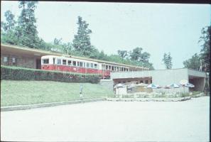 Vasúttörténeti felvételek különféle helyszíneken, különféle korokból, 6 db vintage negatív és/vagy d...