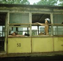 1989 Menesdorfer Lajos (1941-2005) budapesti fotóművész hagyatékából 13 db vintage negatív, a Fogask...