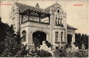 1910 Budapest XVI. Mátyásföld, Diósy nyaraló