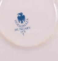 Hollóházi Jurcsák László tervezte bonbonier, matricás, jelzett, apró kopásokkal, m: 5 cm cm