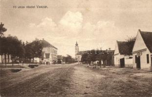 Vaszar, Fő utca, templom