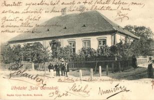 1906 Zalatárnok, iskola. Ragács Gyula felvétele (EK)