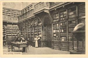 1912 Zirc, Apátsági könyvtár, belső