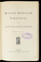 Beöthy Zsolt (szerk.): A magyar irodalom története I-II. kötet. Képes díszmunka két kötetben. I. köt...