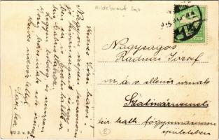 Pozsony, Pressburg, Bratislava; Várhegy, "Hildegarde" lapátkerekes gőzhajó / castle hill, ...