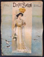1908 A Divat Salon c. újság 19. száma. Kissé szamárfüles