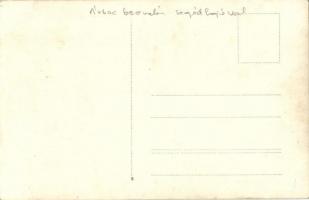 Osztrák -magyar hadihajóba beemelik az árbócot egy segédhajóval / K.u.K. Kriegsmarine / Austro-Hunga...
