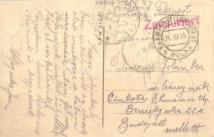 1917 Osztrák-magyar hadihajók elsüllyesztik ez olasz Turbine torpedórombolót / Die Vernichtung des i...