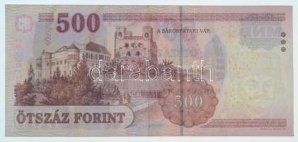 2010. 500Ft "EB 0001235" alacsonyabb sorszám T:III