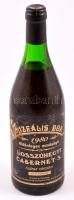 1980 Hosszúhegyi Cabernet Sauvignon bontatlan palack vörösbor