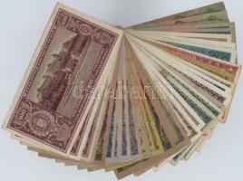 35db-os vegyes magyar pengő bankjegy tétel T:III,III-