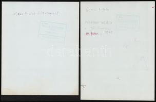 cca 1970 Jancsó Miklós (1921-2014) rendezései, 10 db fotó, Balla Demeter pecséttel jelzett fotói, 8,...