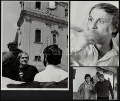 cca 1970 Jancsó Miklós (1921-2014) rendezései, 10 db fotó, Balla Demeter pecséttel jelzett fotói, 8,...