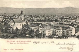 1904 Fehértemplom, Ung. Weisskirchen, Bela Crkva; Hepke T. utóda kiadása