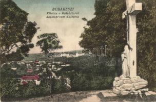 12 db RÉGI magyar városképes lap; Budakeszi, Makkosmária, Máriaremete / 12 pre-1945 Hungarian town-view postcards
