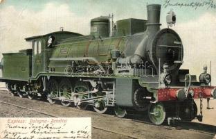 Express Bologna-Brindisi / Italian locomotive (EK)