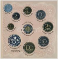 1998. 50f-200Ft (10xklf) forgalmi sor dísztokban + 1998. 100Ft alpakka "1848-1849. Szabadsághar...